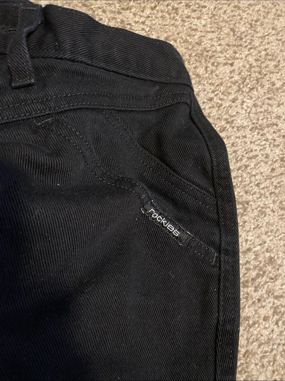 Vintage Rockies Bareback Black Jeans - Picture 3 of 6